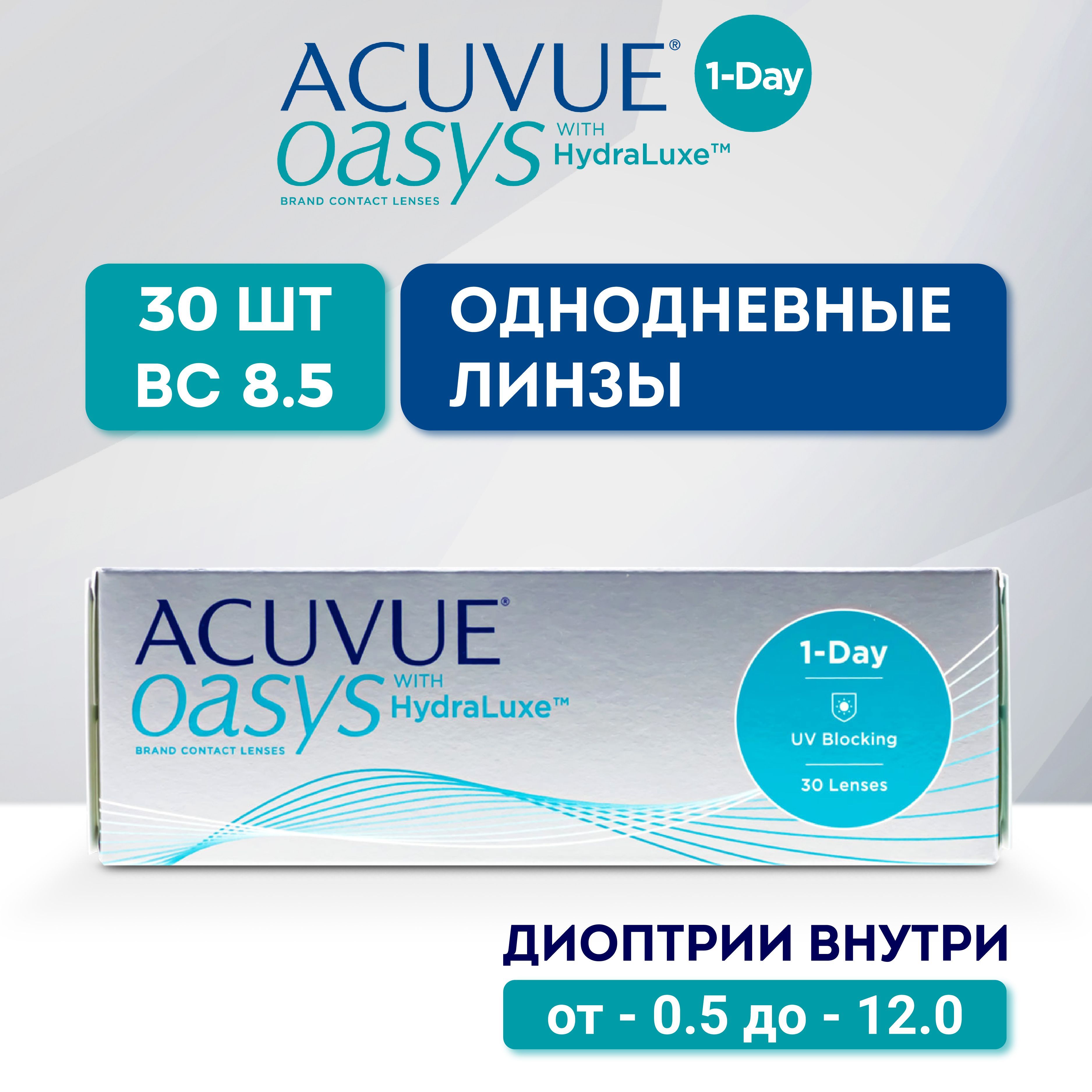 Day acuvue oasys 8.5. Линзы Acuvue Oasys 1-Day. Линзы Джонсон Оазис 1 день. Acuvue® Oasys Max 1-Day. Acuvue Oasys with Hydraluxe однодневные контактные линзы.