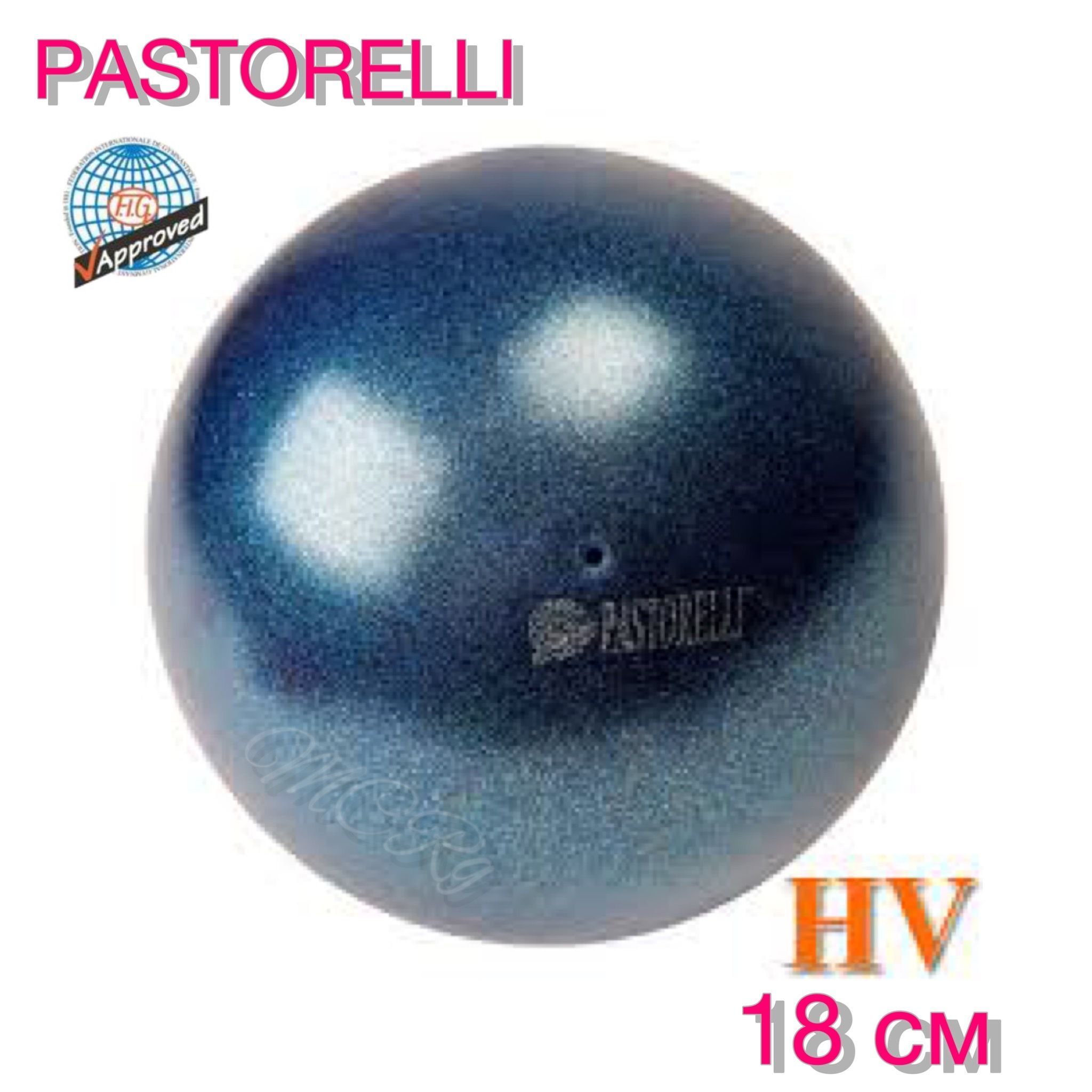 Pastorelli мяч 18 глиттер