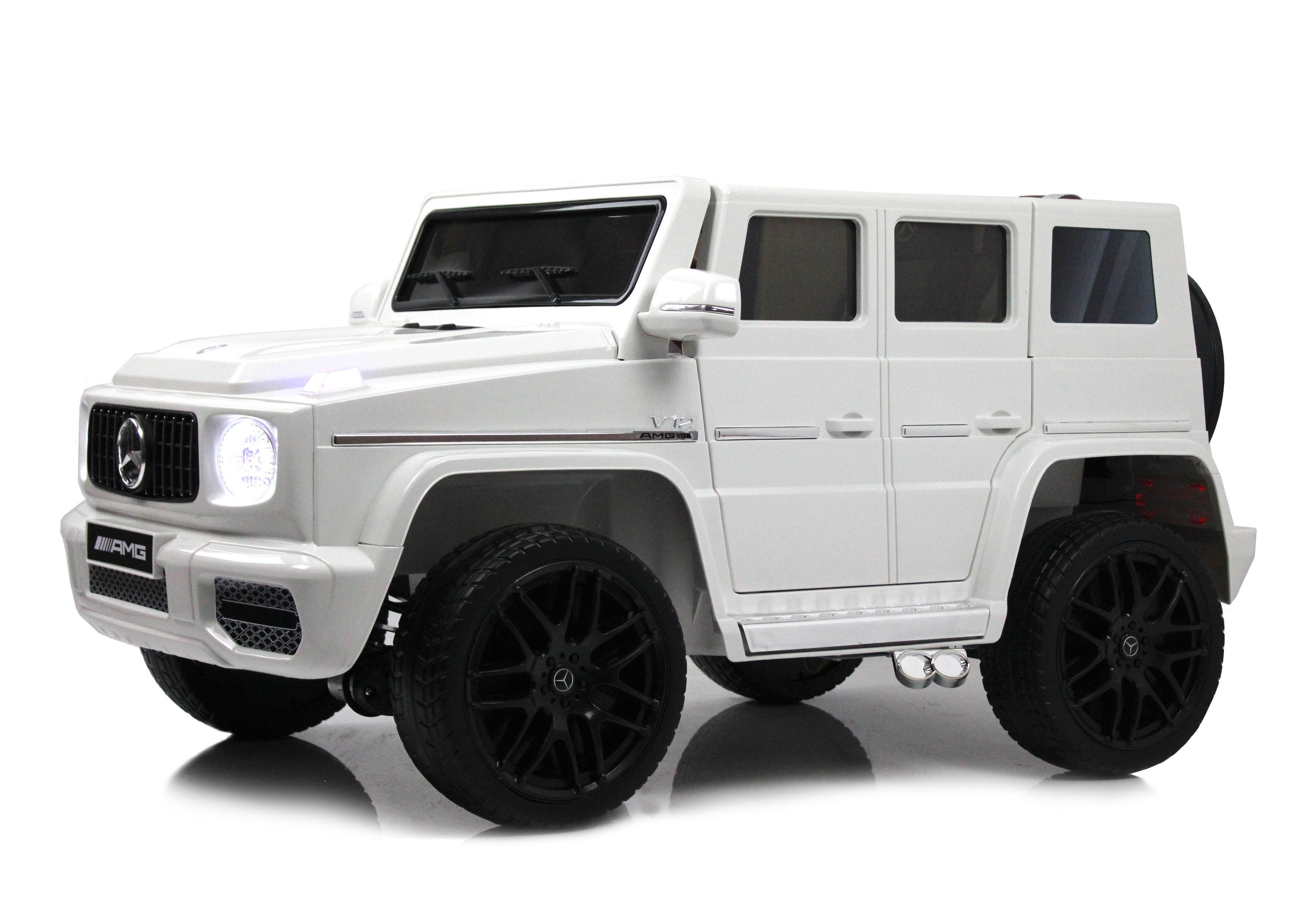 Детский электромобиль Mercedes-Benz G65 (E111EE), Белый