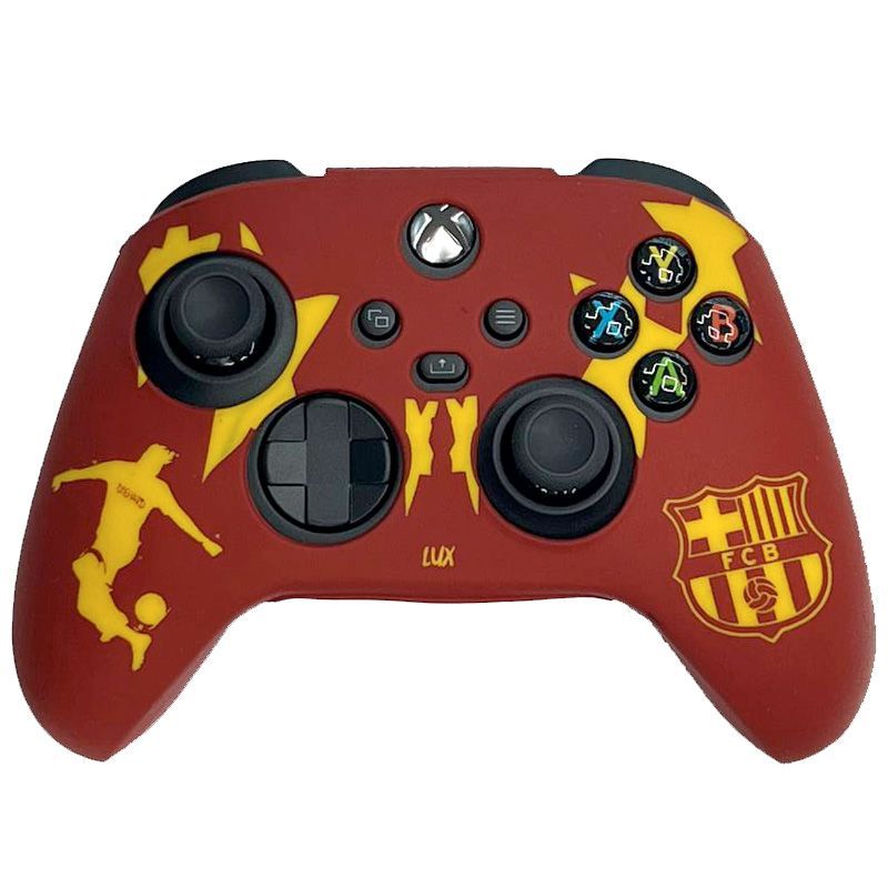 Силиконовый чехол для геймпада Xbox Series Controller (ФК Барселона)