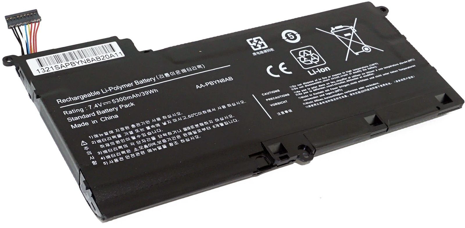 Lion-Battery Аккумулятор для ноутбука Samsung 5300 мАч, (AA-PBYN8AB) -  купить с доставкой по выгодным ценам в интернет-магазине OZON (1074772622)