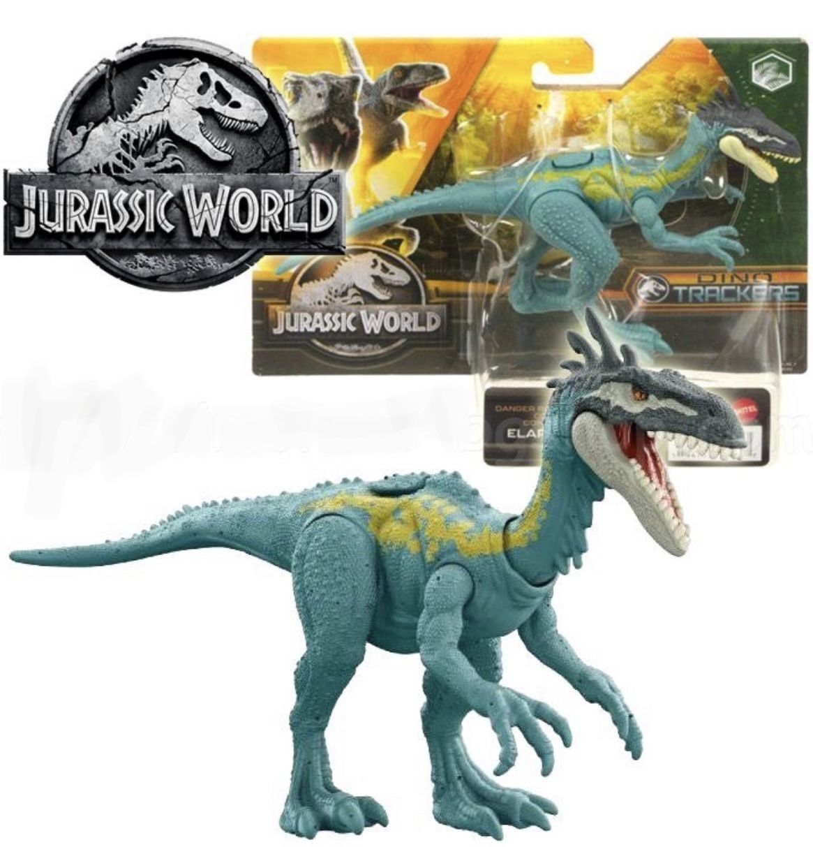 Динозавр Mattel Jurassic World Danger Pack Elaphrosaurus Элафрозавр -  купить с доставкой по выгодным ценам в интернет-магазине OZON (1074631563)