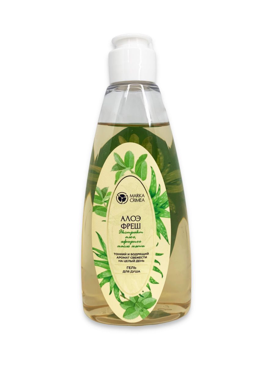 Алоэ Фреш. Natural Fresh Aloe Vera Essence for all Skin Types 60 мл Корея. Гель для душа с алоэ