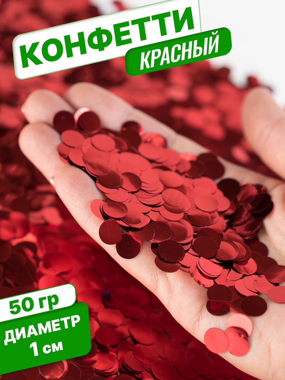 Конфетти круглые