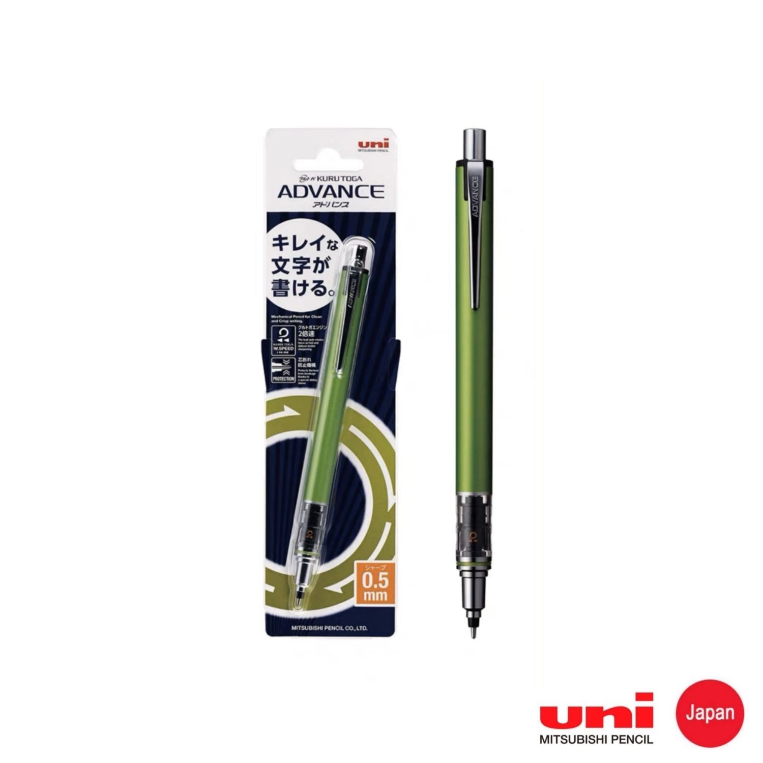 Uni Mitsubishi Pencil Карандаш, толщина: 0.5 мм, 1 шт.