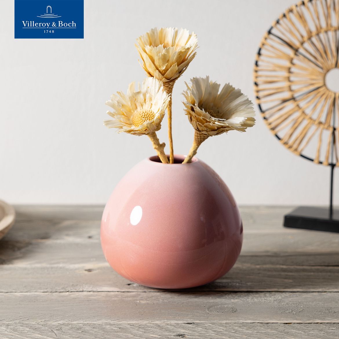 Ваза для цветов, Perlemor Home Coral, like. by Villeroy & Boch, Премиум-Фарфор