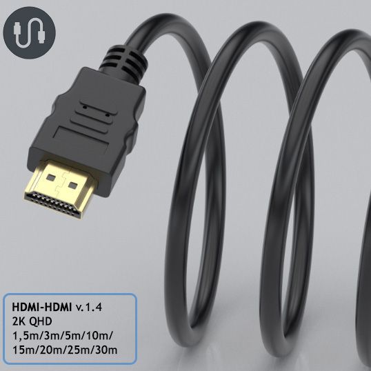 ВидеокабельHDMI/HDMI,5м,черный