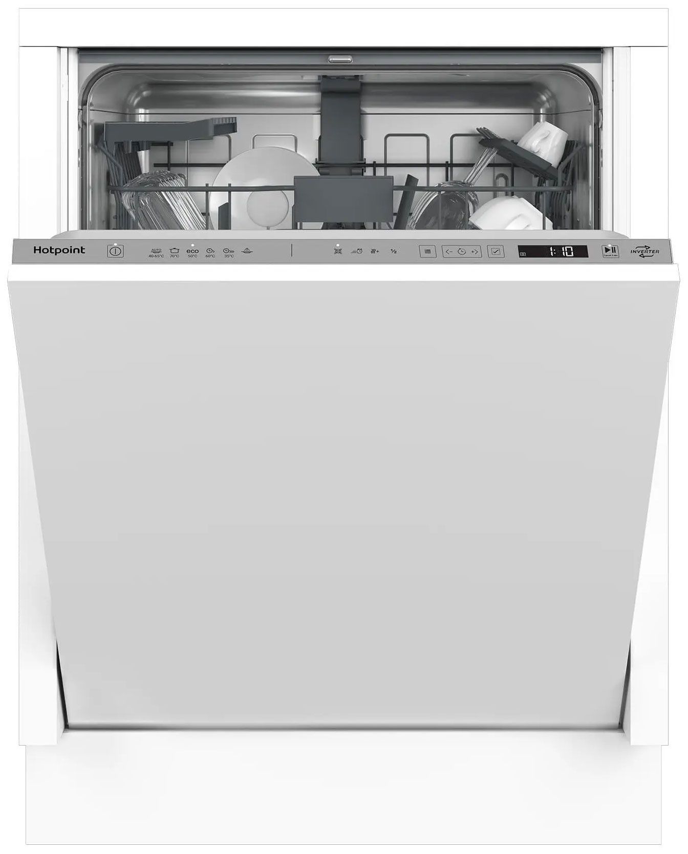 Встраиваемая посудомоечная машина Hotpoint HI 5D84 DW, белый купить по  выгодной цене в интернет-магазине OZON (1090110287)