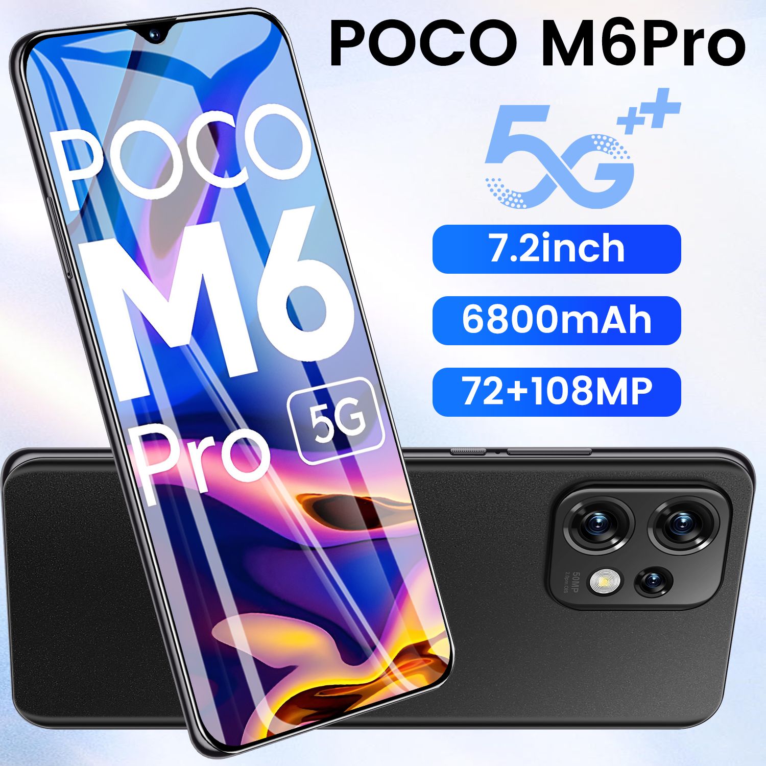 Смартфон POCO M6pro--- - купить по выгодной цене в интернет-магазине OZON  (1559425192)