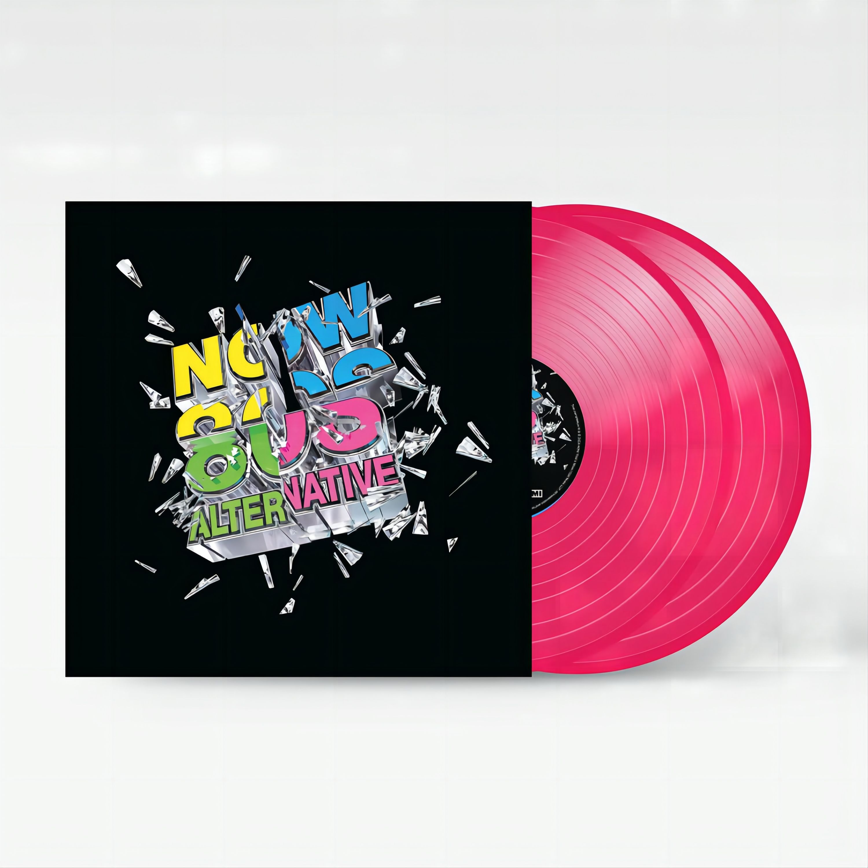 Lp compilation. Винил розовый. Now 80's. Альбом ultrs альтернативный рок. Va - Now the 80s USA