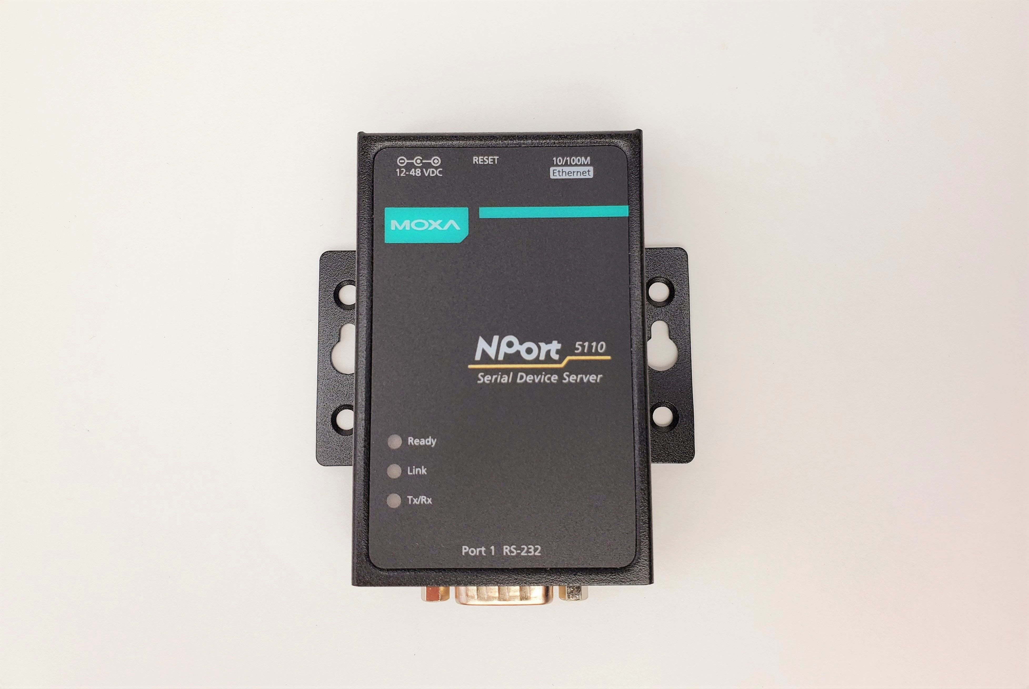 NPort 5110 1-портовый асинхронный сервер RS-232 в Ethernet MOXA