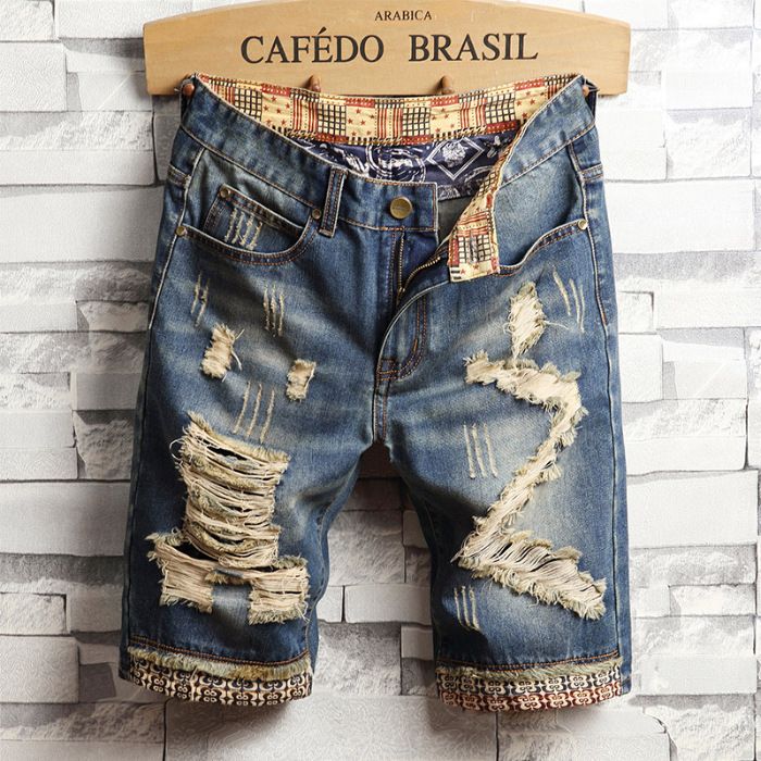 Ripped Denim authentic шорты мужские