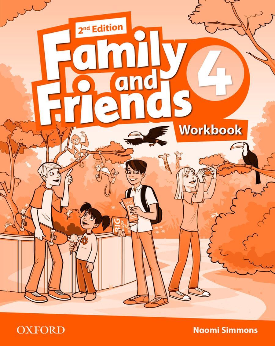 Рабочая тетрадь Family and Friends 4 Workbook 2nd Edition - купить с  доставкой по выгодным ценам в интернет-магазине OZON (1295146897)