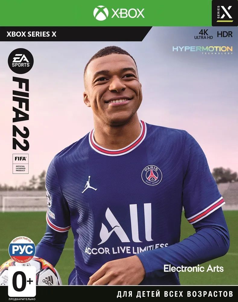 Игра FIFA 22 (Xbox Series, Русская версия) купить по низкой цене с  доставкой в интернет-магазине OZON (1186437062)