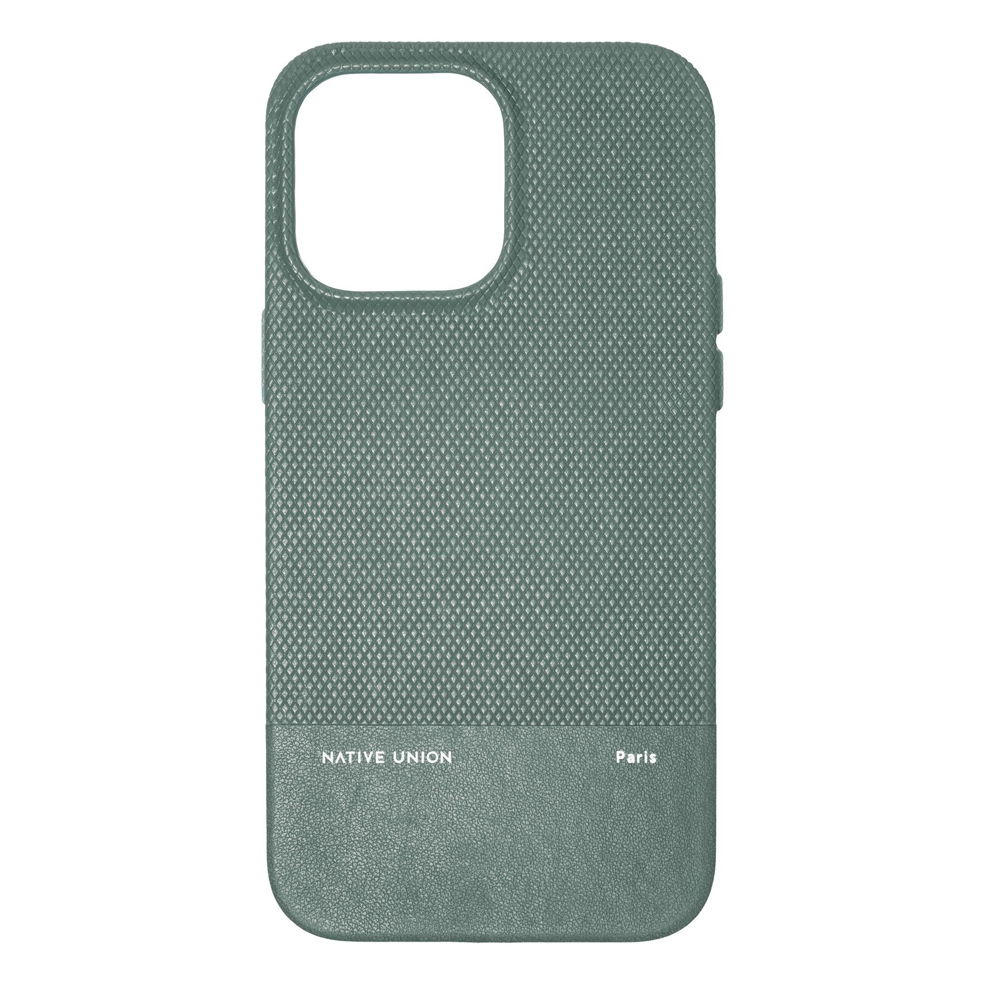 ЧехолдляiPhone15ProMaxNativeUnion(RE)CLASSICCASE,зеленый