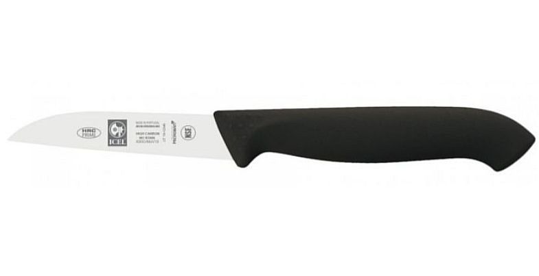 Нож для овощей ICEL 8см, черный HORECA PRIME