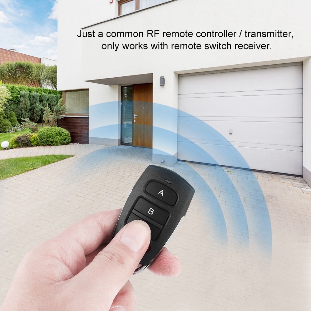 Door remote. Автоматические ворота с дистанционным управлением.