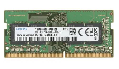 RAM Оперативная память SODIMM DDR4 SАМSUNG M471A1G44AB0-CWE 8Гб 3200MHz 1x8 ГБ (M471A1G44AB0-CWE)