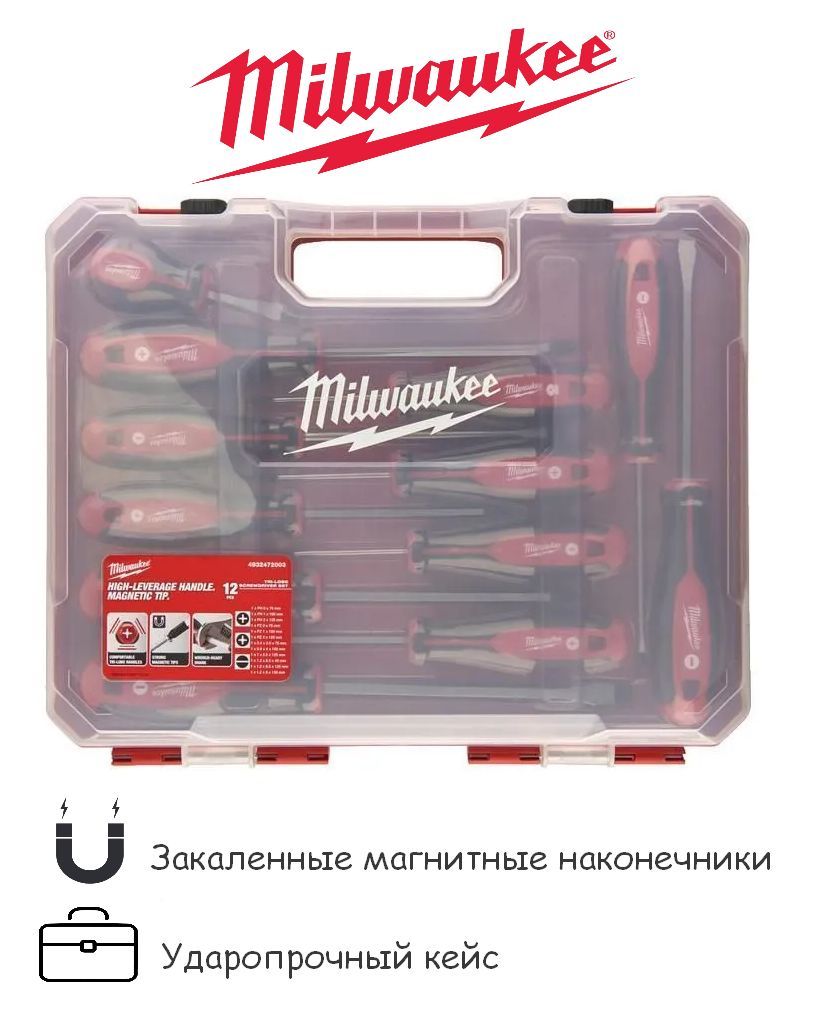 Отвертки Milwaukee (Милуоки) – купить инструмент отвертку на OZON по ...