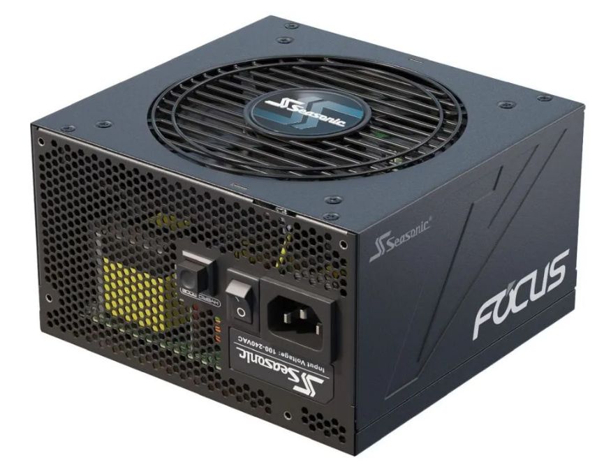 БлокпитанияSeasonicFOCUSGX-850(GX-850(SSR-850FX))черный-850Вт,80+Gold,ATX24-пин,4pin+4pinCPU,10SATA,6x6+2pinPCI-E