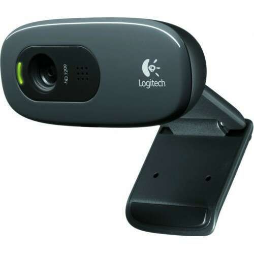 Logitech Web-камера с микрофоном С270, черный