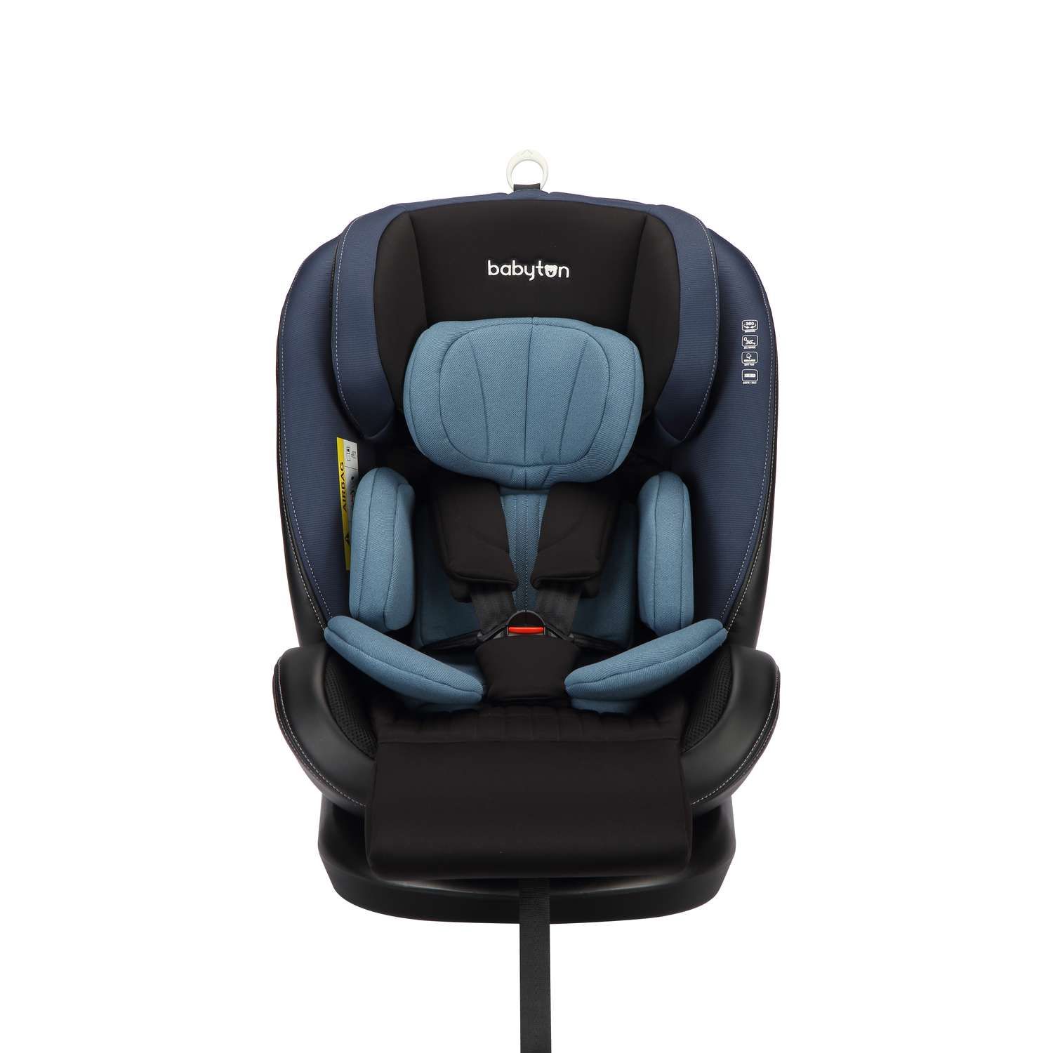 Автокресло Babyton Multi-Stage 0+/1/2/3 Isofix Black-Blue - купить с  доставкой по выгодным ценам в интернет-магазине OZON (1395496438)