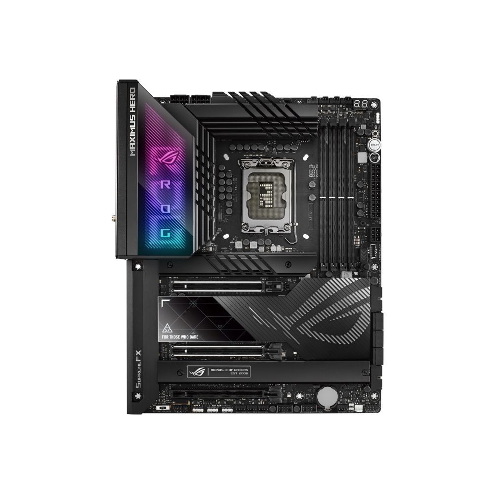 МатеринскаяплатаASUSROGMAXIMUSZ790HERO(LGA1700IntelZ790,128ГБ,PCIE5.0),90MB1CI0-M0EAY0