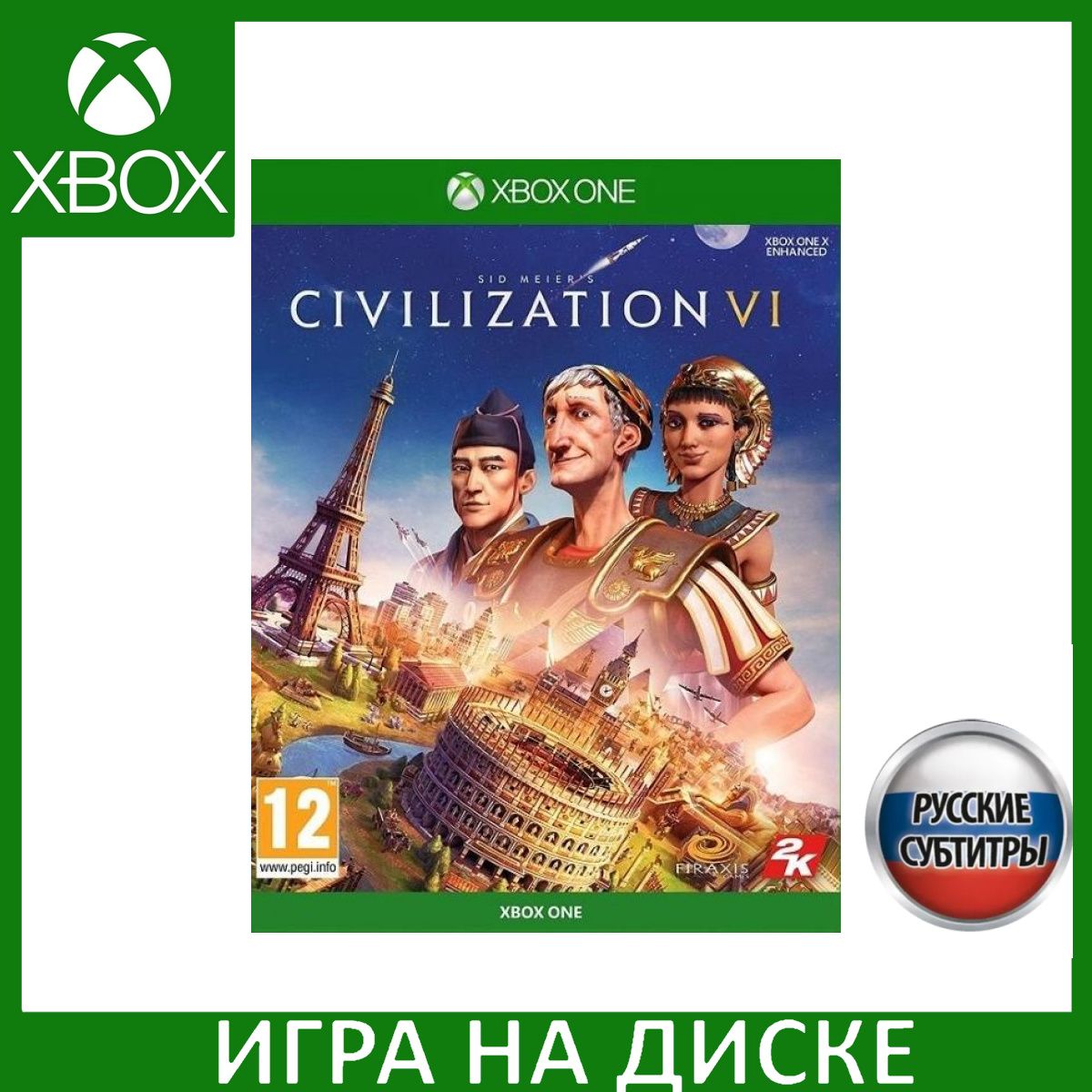 Sid Meiers Civilization 6 VI Русская Версия Xbox One