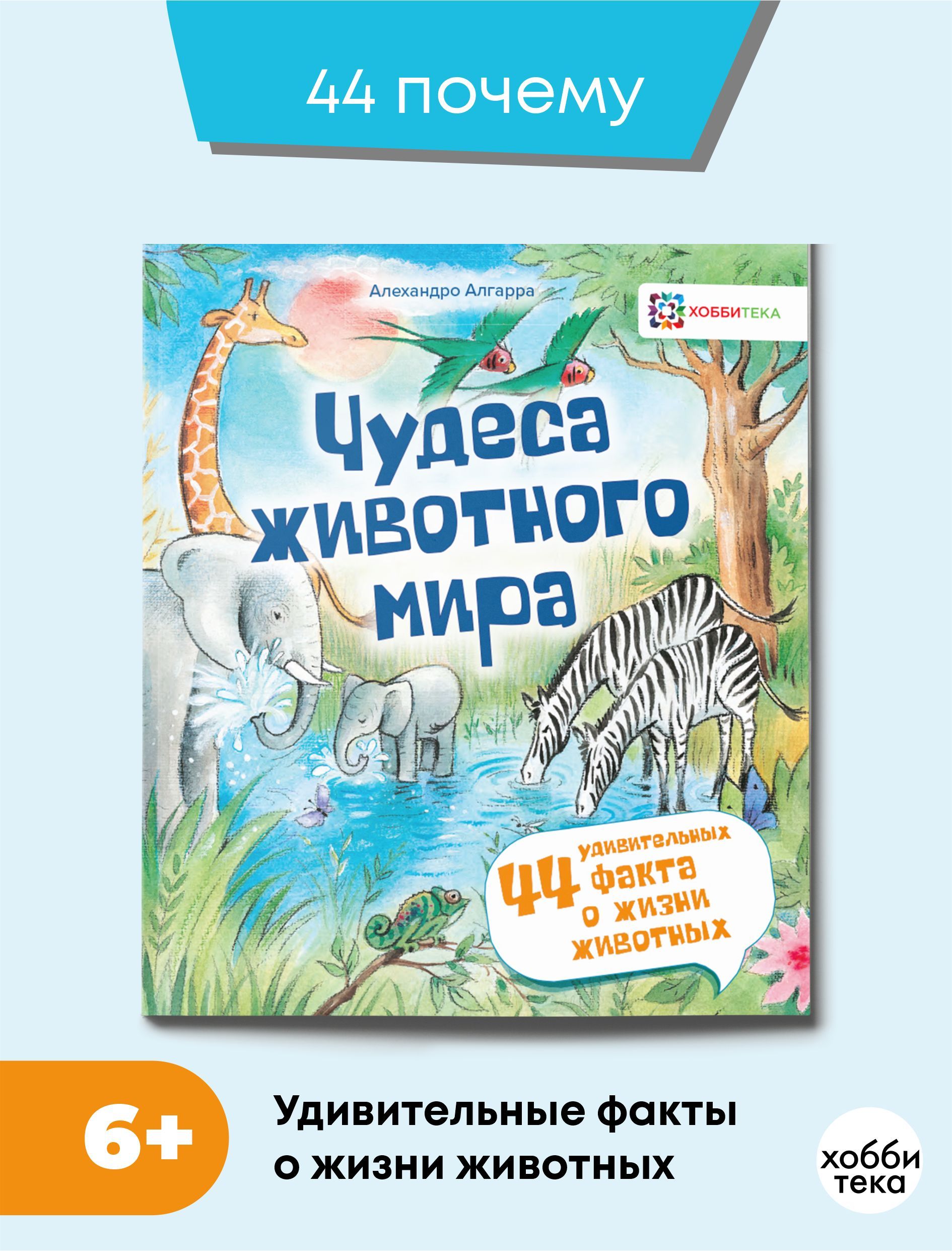 Чудеса животного мира. 44 удивительных факта о жизни животных для детей |  Алгарра Алехандро - купить с доставкой по выгодным ценам в  интернет-магазине OZON (208630644)