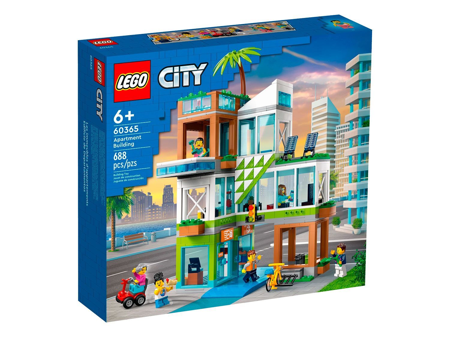 Конструктор LEGO City Многоквартирный дом 60365 - купить с доставкой по  выгодным ценам в интернет-магазине OZON (1253717022)