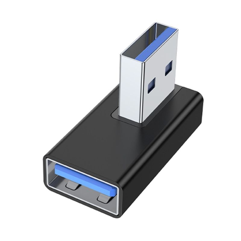 USB3.0междумужчинамииженщинами,90градусов,прямоугольныйудлинительныйадаптер,верхнийразъем,синхронизацияданныхдлявентилятораноутбука,ПК