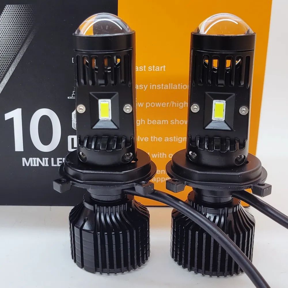 Лампа автомобильная H4, 2 шт. арт. H4 Bi Led Y-10