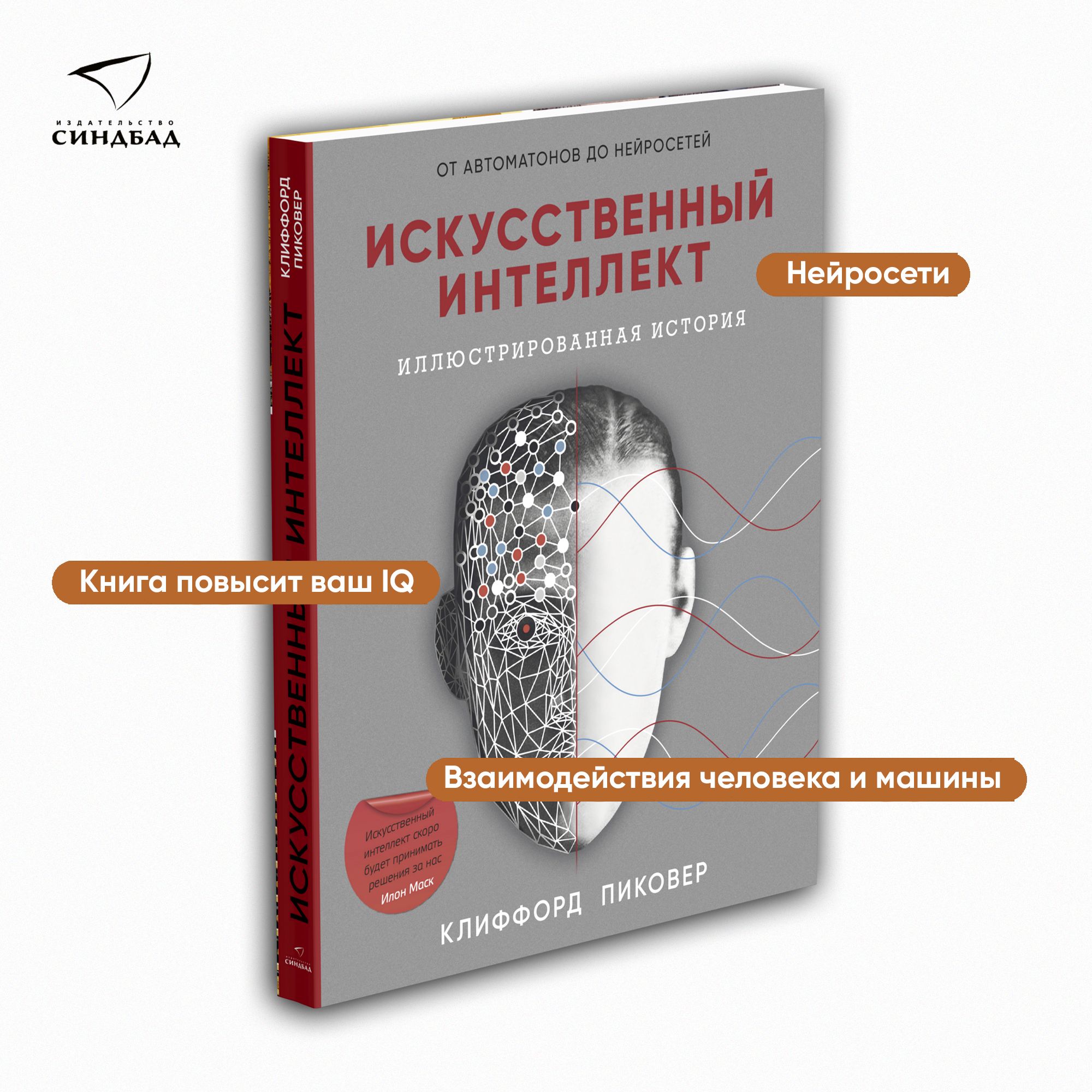 Искусственный интеллект | Пиковер Клиффорд - купить с доставкой по выгодным  ценам в интернет-магазине OZON (1192643979)