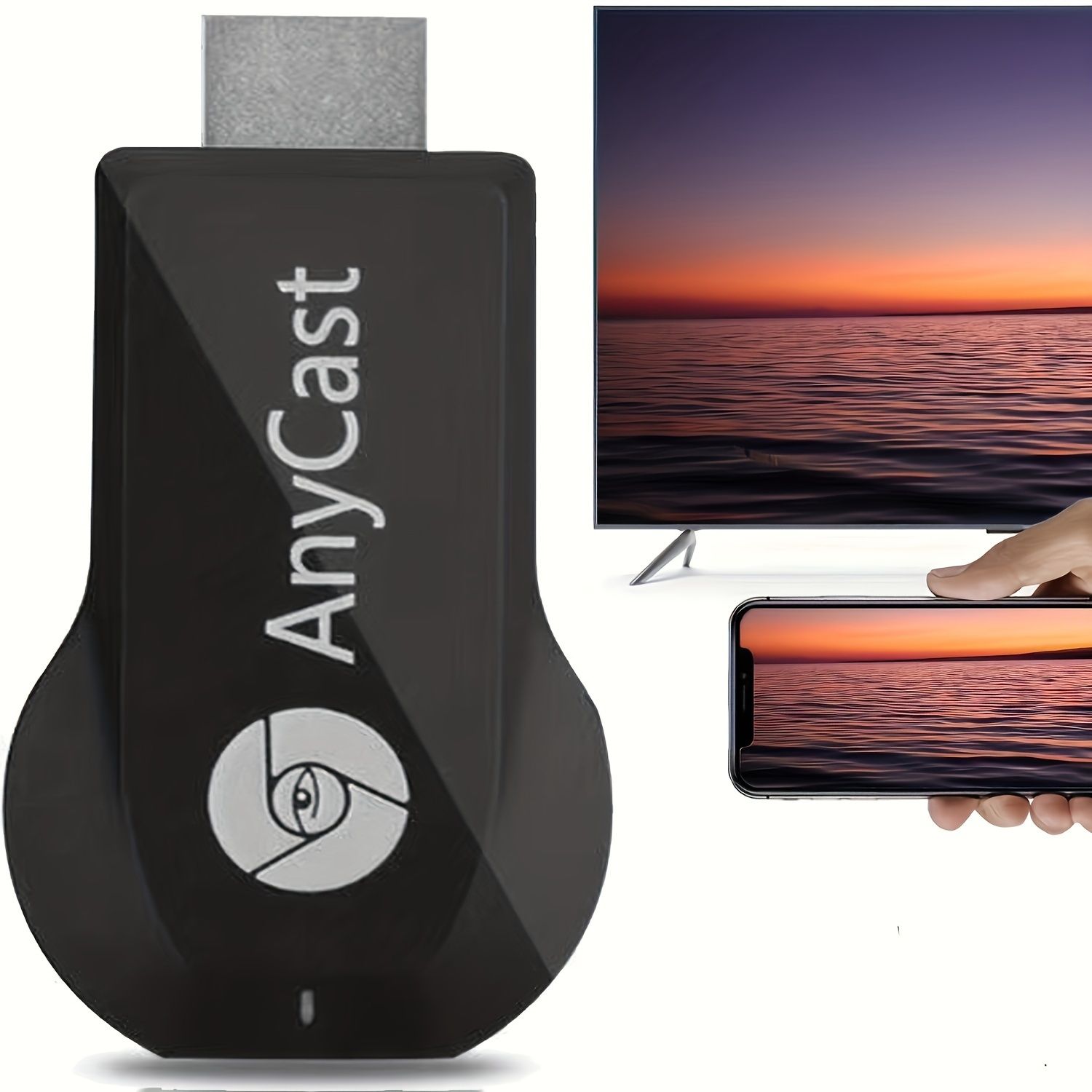 Медиаплеер Anycast HDTV Wireless Adapter M2, HDMI, черный, Android купить  по низкой цене с доставкой в интернет-магазине OZON (1311871720)