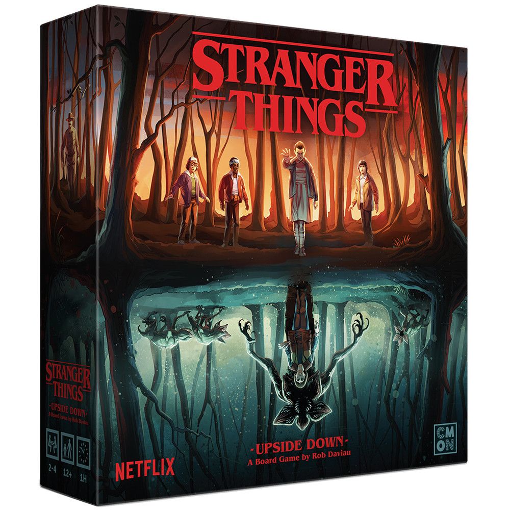 Настольная игра Stranger Things: Upside Down на английском языке - купить с  доставкой по выгодным ценам в интернет-магазине OZON (1292533374)