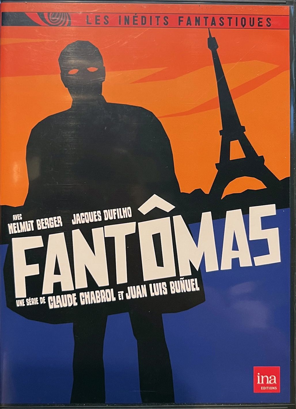 Фантомас, Fantomas, (реж. Клод Шаброль), 1979, 4 серии, (2 DVD) французские  диски на французском языке, русского НЕТ!