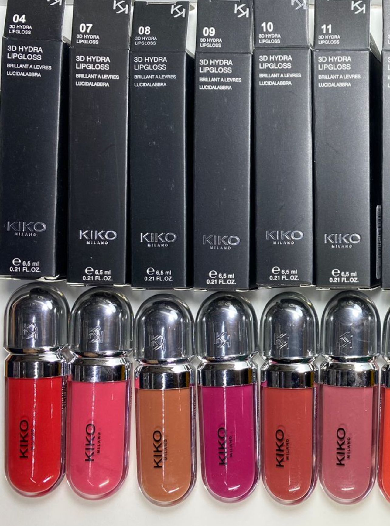 KIKO блеск для губ набор Гидра 3D Hydra Lipgloss 6 - купить с доставкой по  выгодным ценам в интернет-магазине OZON (1300597652)