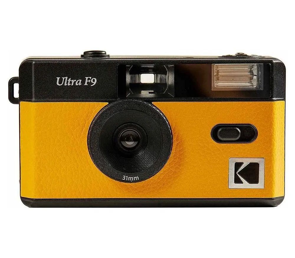 Фотоаппарат винтажный Компактная пленочная камера KODAK Ultra F9 (Yellow)