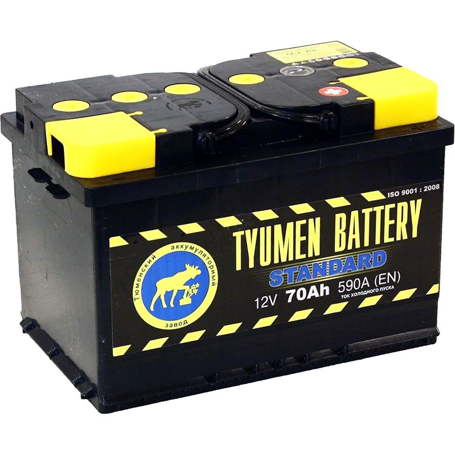 Tyumen Battery Аккумулятор автомобильный, 70 А•ч, Обратная (-/+) полярность