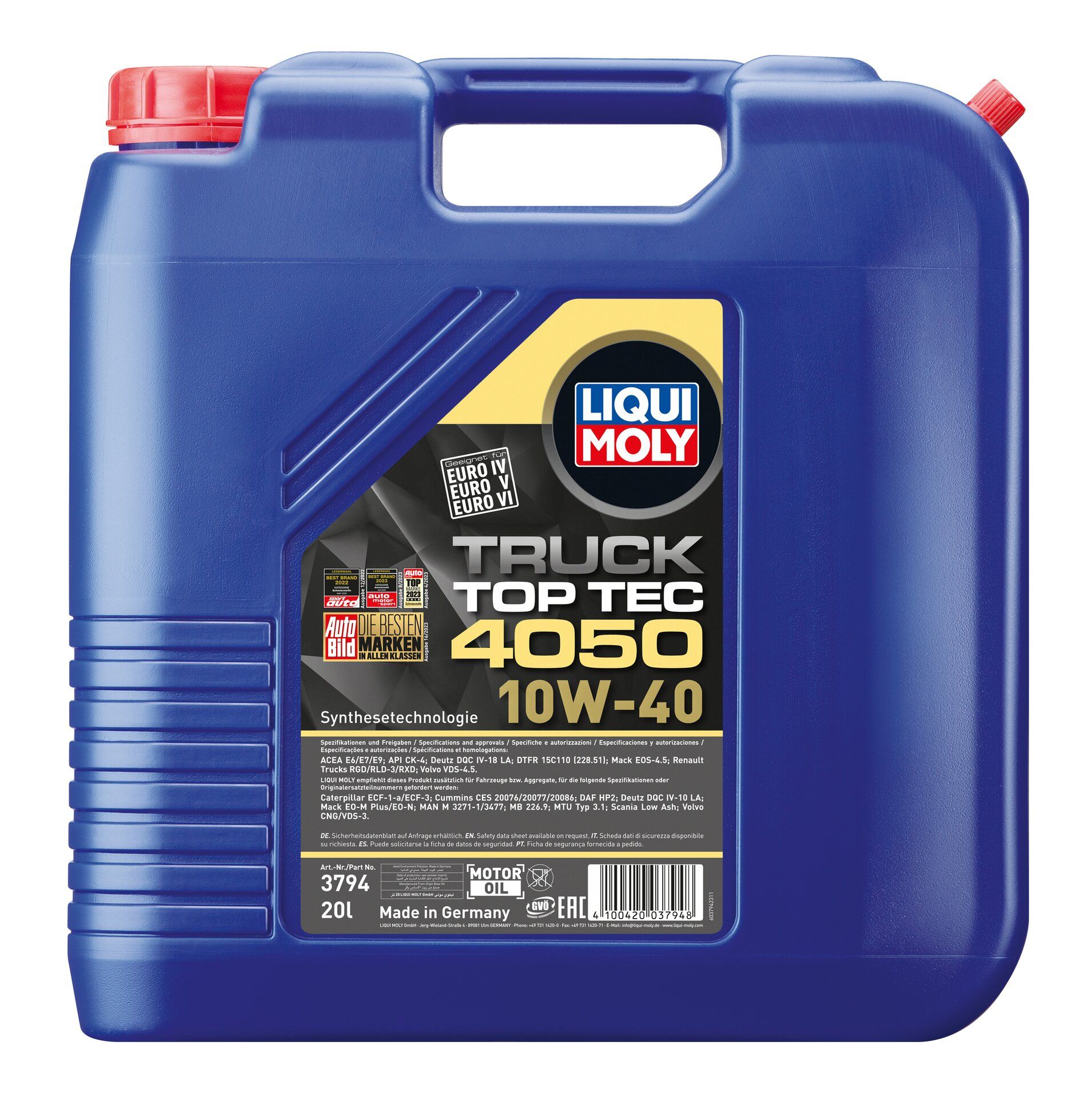 Моторные масла Liqui Moly (Ликви Моли) – купить масло автомобильное на ...