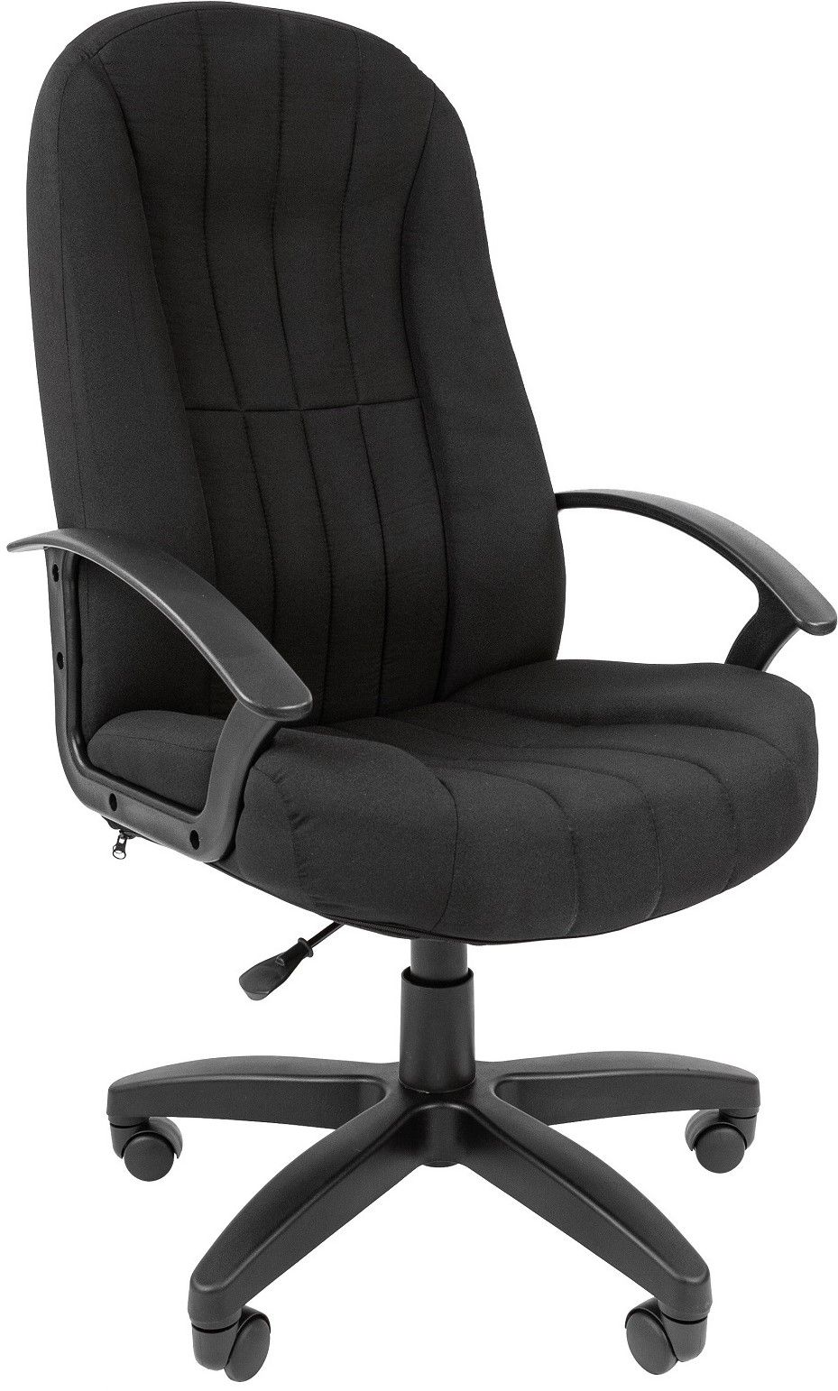 Кресло для руководителя easy chair 685 lt черное ткань пластик