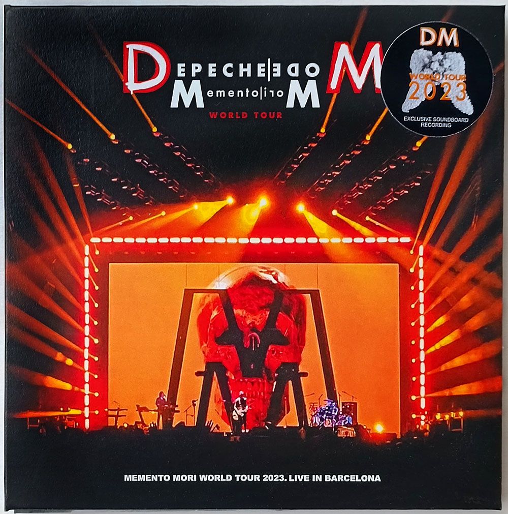 DEPECHE MODE - LIVE IN BARCELONA Primavera Festival Spain 2023 Memento Mori Tour 2 CD (концерт, компакт диск)