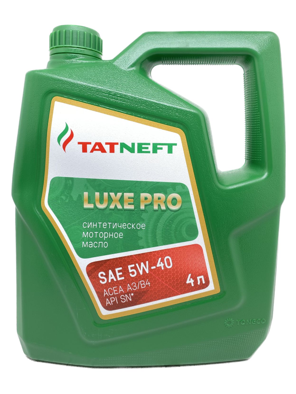 TATNEFT LUXE PRO 5W-40 Масло моторное, Синтетическое, 4 л