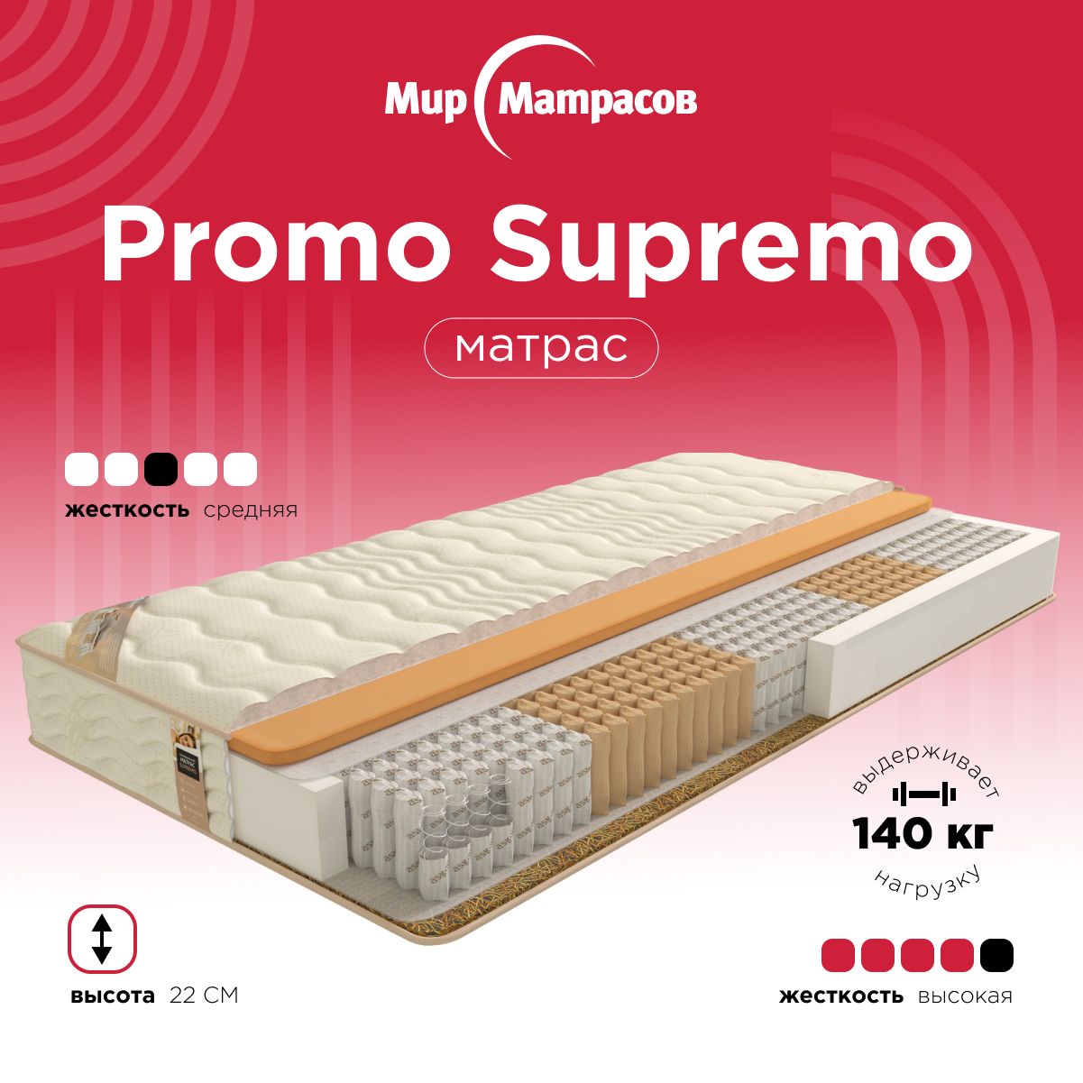 Матрас аскона promo supremo