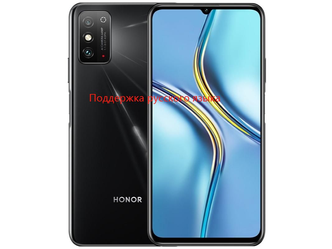 HonorСмартфонHonorx30MaxПоддержкарусскогоязыка8/128ГБ,черный