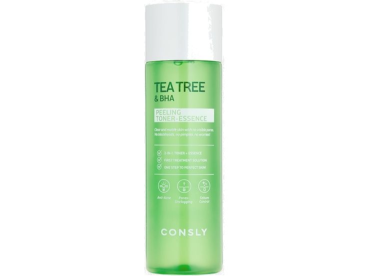 Тонер эссенция consly. CONSLY Tea Tree BHA peeling Toner-Essence. CONSLY Tea Tree BHA. CONSLY Tea Tree & BHA peeling Toner-Essence, 200ml. Тонер CONSLY С чайным деревом.