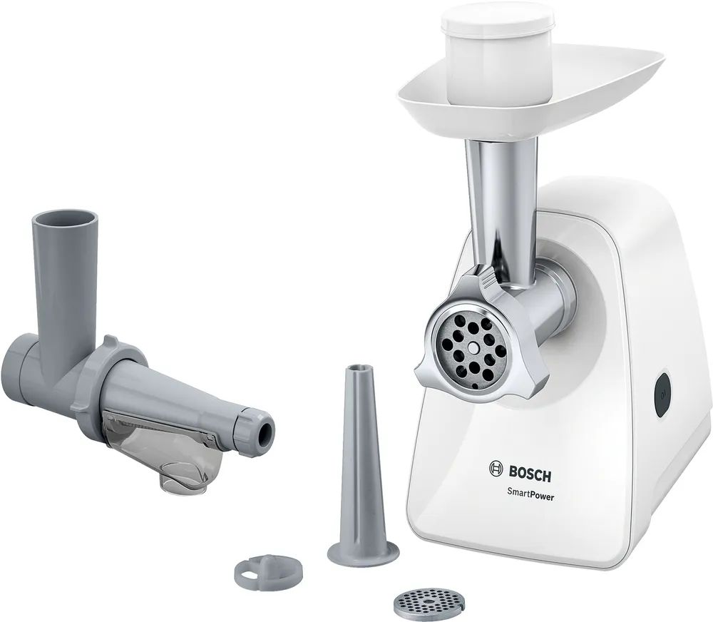 Мясорубка Bosch SmartPower MFW2515W 1500Вт белый купить на OZON по низкой цене (1523325600)