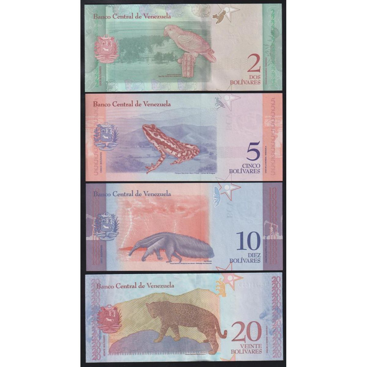 Купить Купюры Венесуэлы 10 Боливар 2008 Год