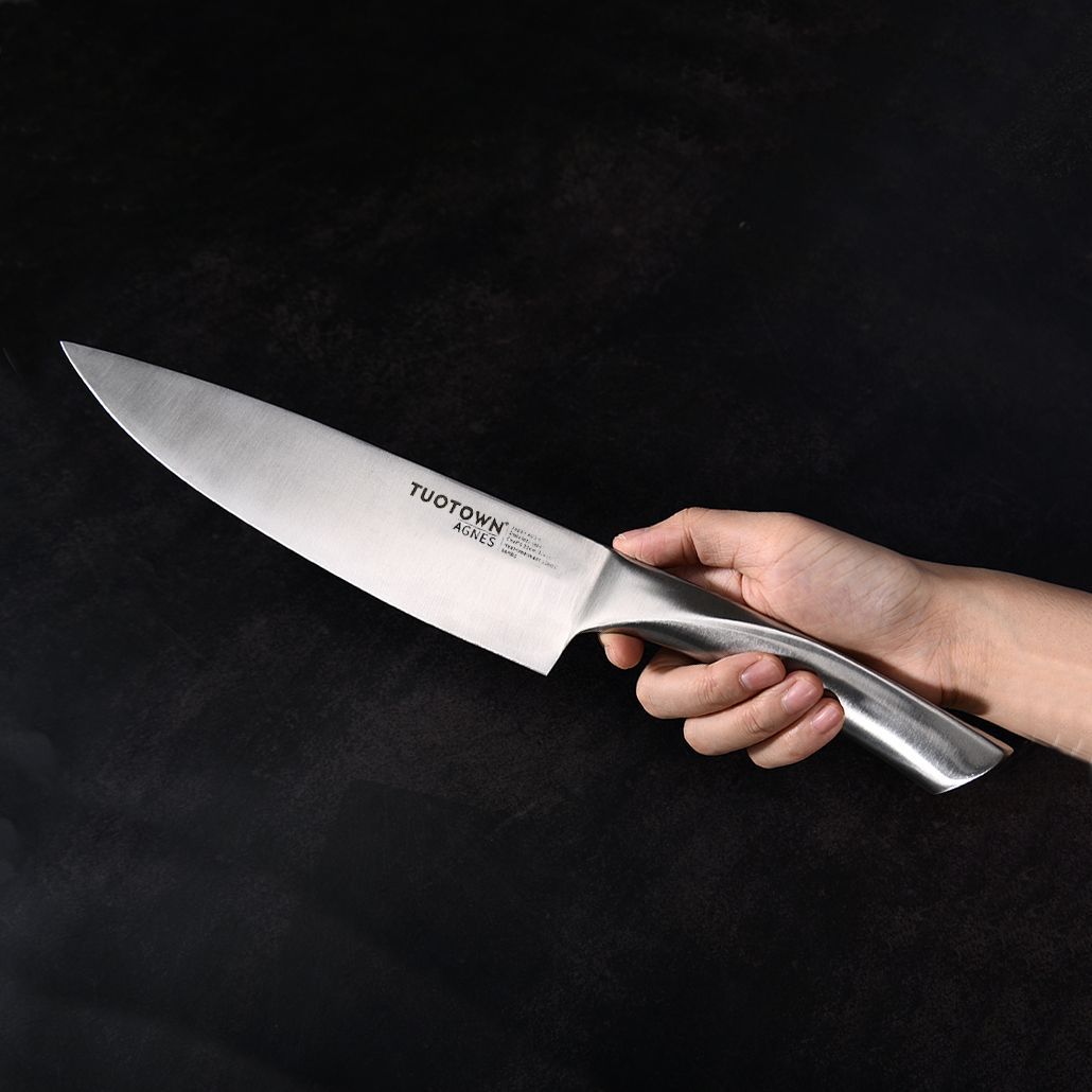 Кухонные ножи tuotown. TUOTOWN ножи. Нож шеф Юстов 20 см. Необычные лезвия кухонных ножей. Ножи TUOTOWN 12.5 см.
