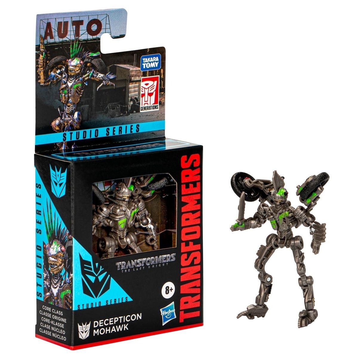 Фигурка Трансформеры Hasbro Studio Series Core Transformers: The Last  Knight Decepticon Mohawk 3,5 дюйма (8,9 см) F8748